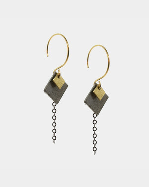 Square Gold/Black