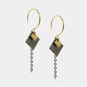 Square Gold/Black