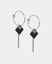 Square Silver/Black